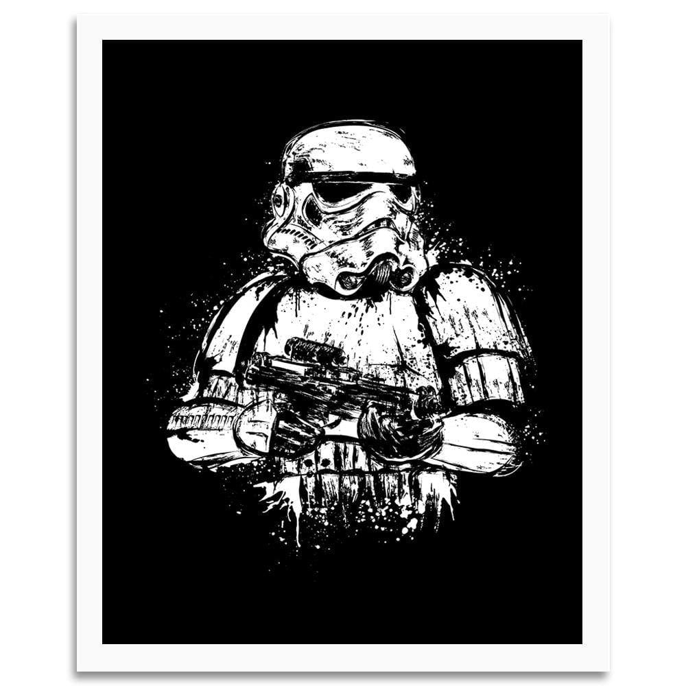 Glezna baltā rāmī - Trooper Home Trends DECO