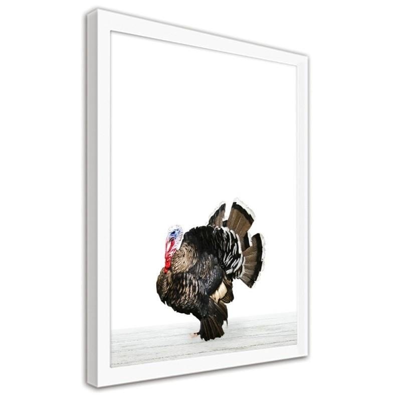 Glezna baltā rāmī - Turkey Home Trends DECO