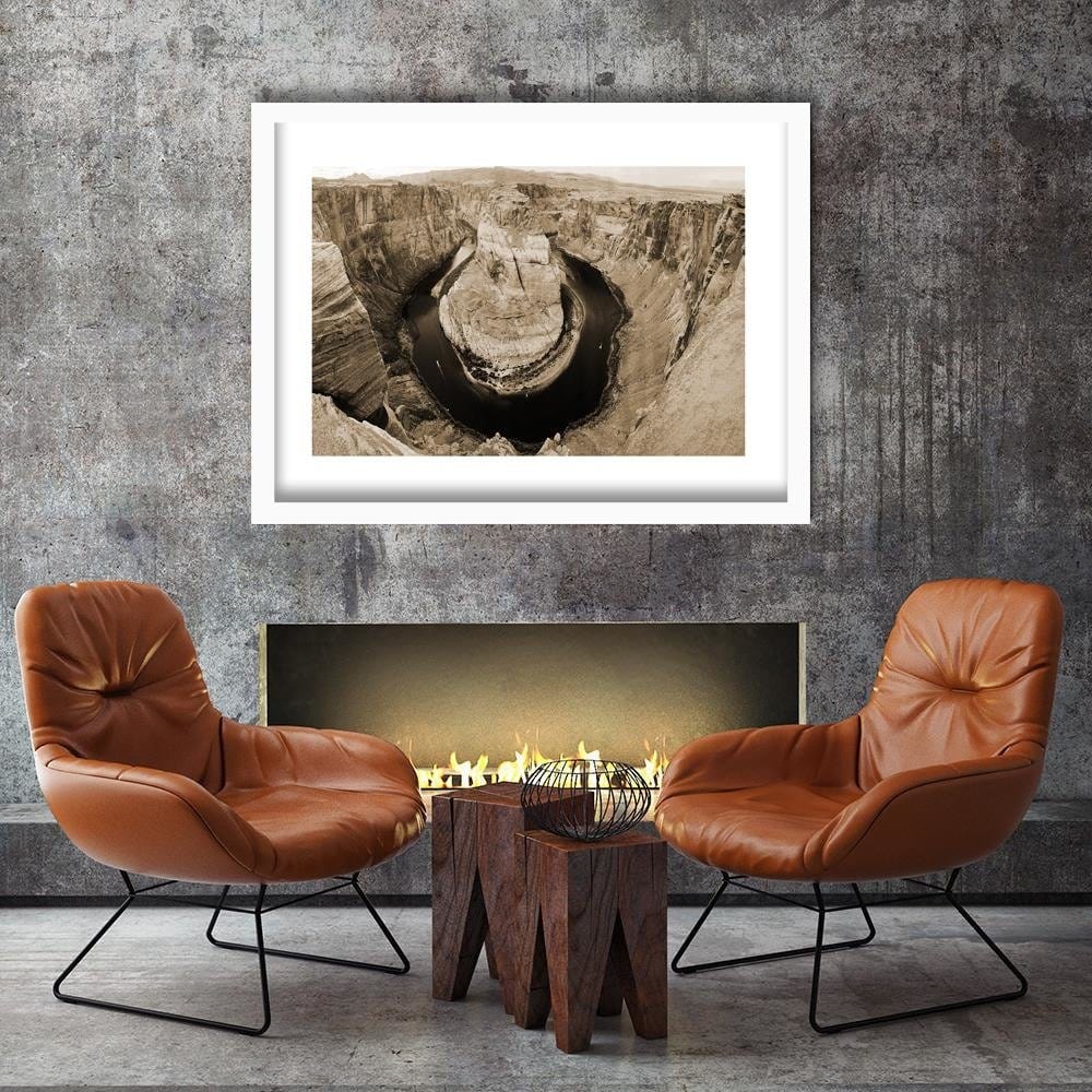 Glezna baltā rāmī - View Of The Grand Canyon 1 Home Trends DECO