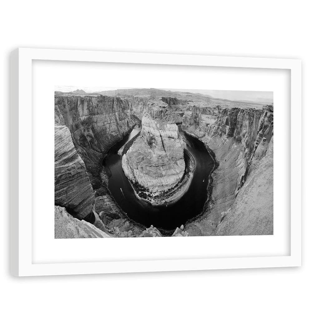Glezna baltā rāmī - View Of The Grand Canyon 2 Home Trends DECO