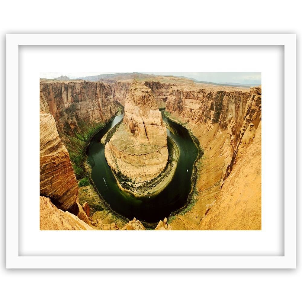 Glezna baltā rāmī - View Of The Grand Canyon 4 Home Trends DECO