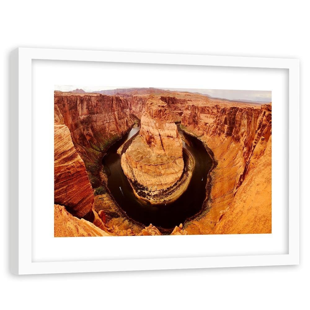 Glezna baltā rāmī - View Of The Grand Canyon Home Trends DECO
