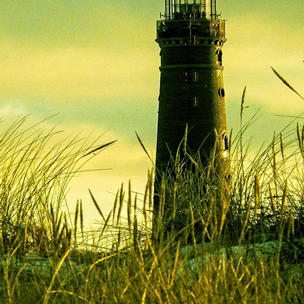 Glezna baltā rāmī - View Of The Lighthouse 4 Home Trends DECO