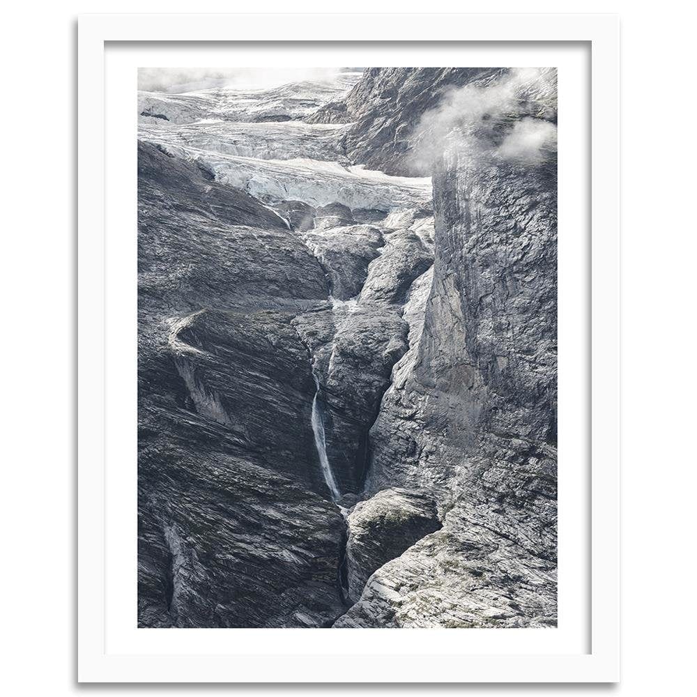 Glezna baltā rāmī - View On Rocks Home Trends DECO