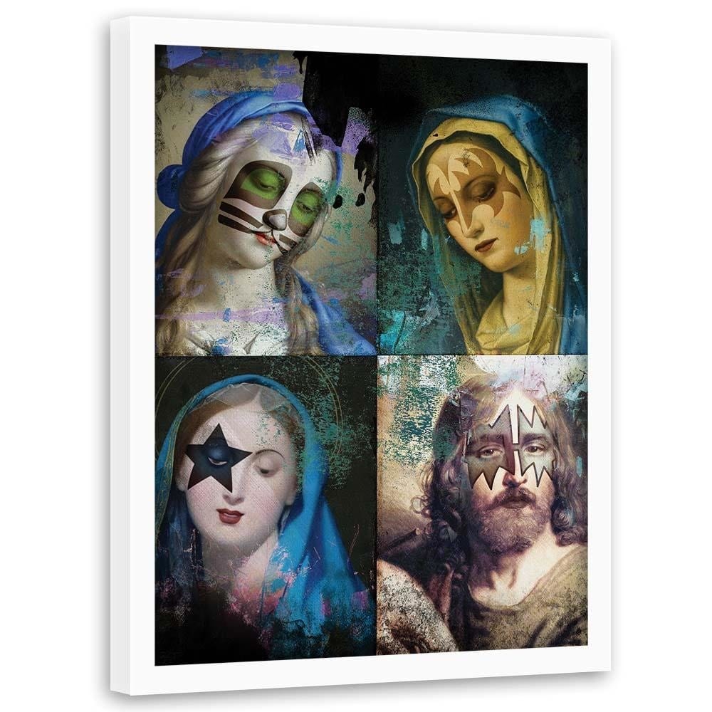 Glezna baltā rāmī - Visual Art Home Trends DECO