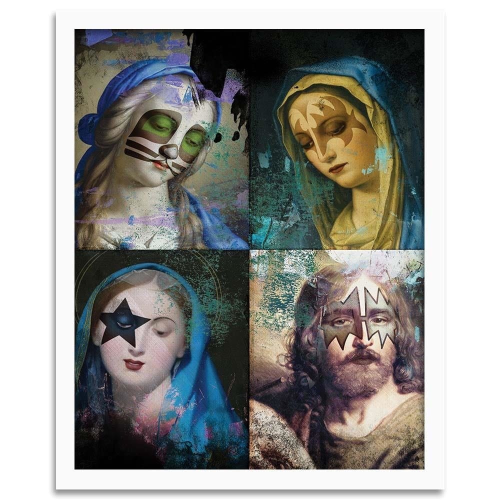 Glezna baltā rāmī - Visual Art Home Trends DECO