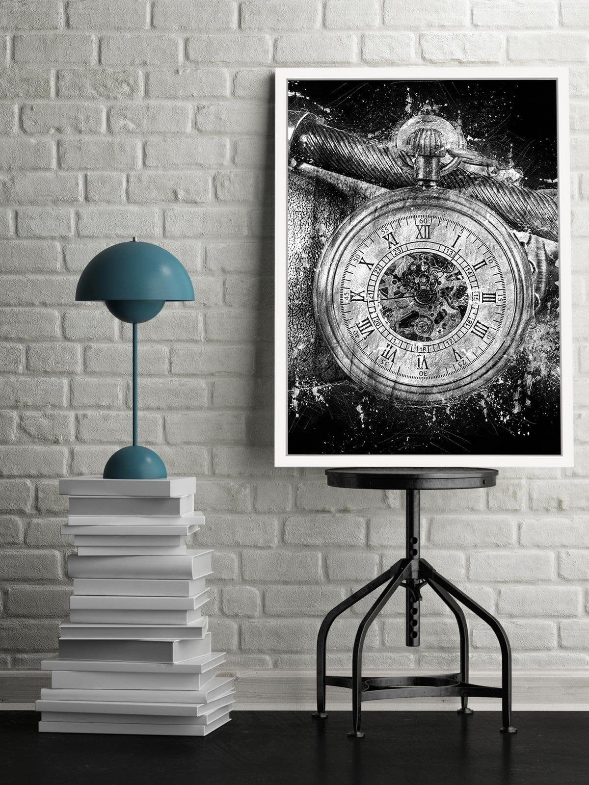 Glezna baltā rāmī - Watch  Home Trends DECO