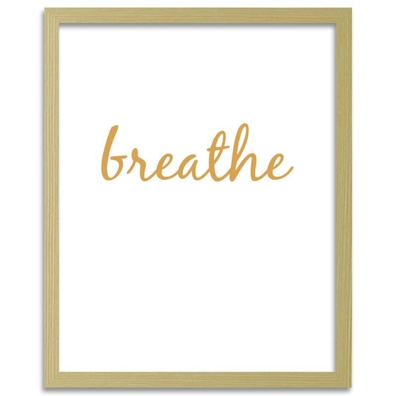Glezna bēšā rāmī - Breathe 5 Home Trends DECO