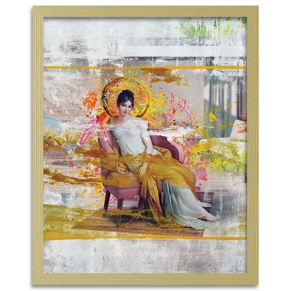 Glezna bēšā rāmī - Collage Home Trends DECO