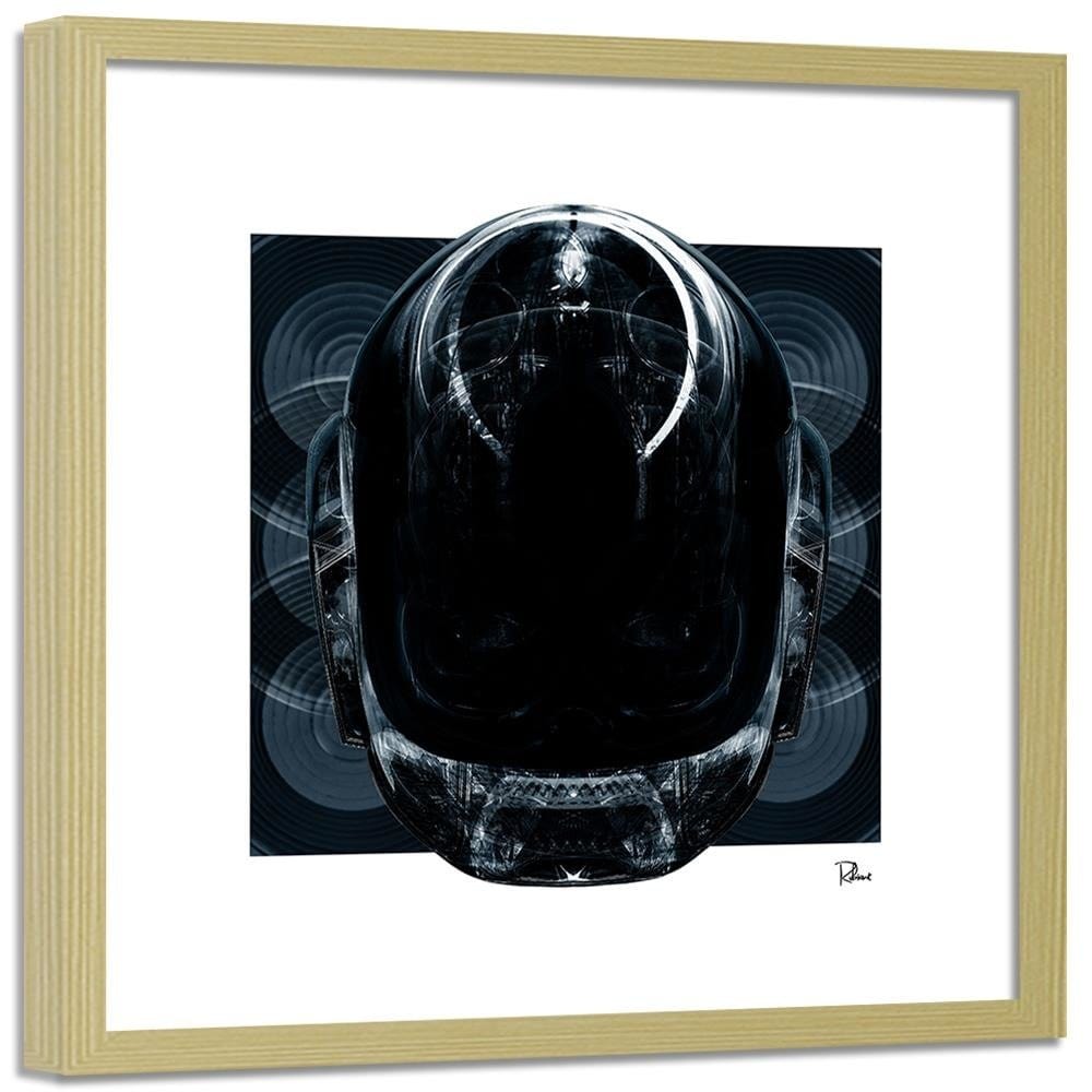Glezna bēšā rāmī - Helmet Electro Home Trends DECO