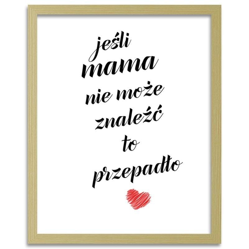 Glezna bēšā rāmī - If Mom can't find Home Trends DECO