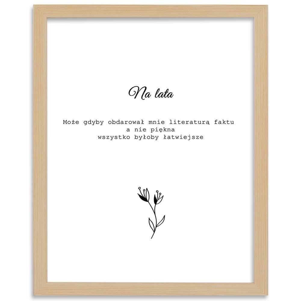 Glezna bēšā rāmī - Inscriptions 1 Home Trends DECO
