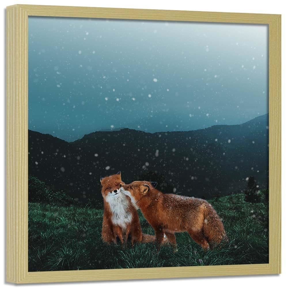 Glezna bēšā rāmī - Lisi Kiss Home Trends DECO