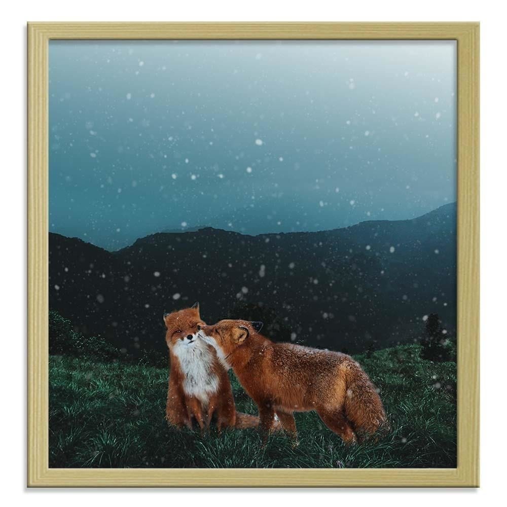 Glezna bēšā rāmī - Lisi Kiss Home Trends DECO
