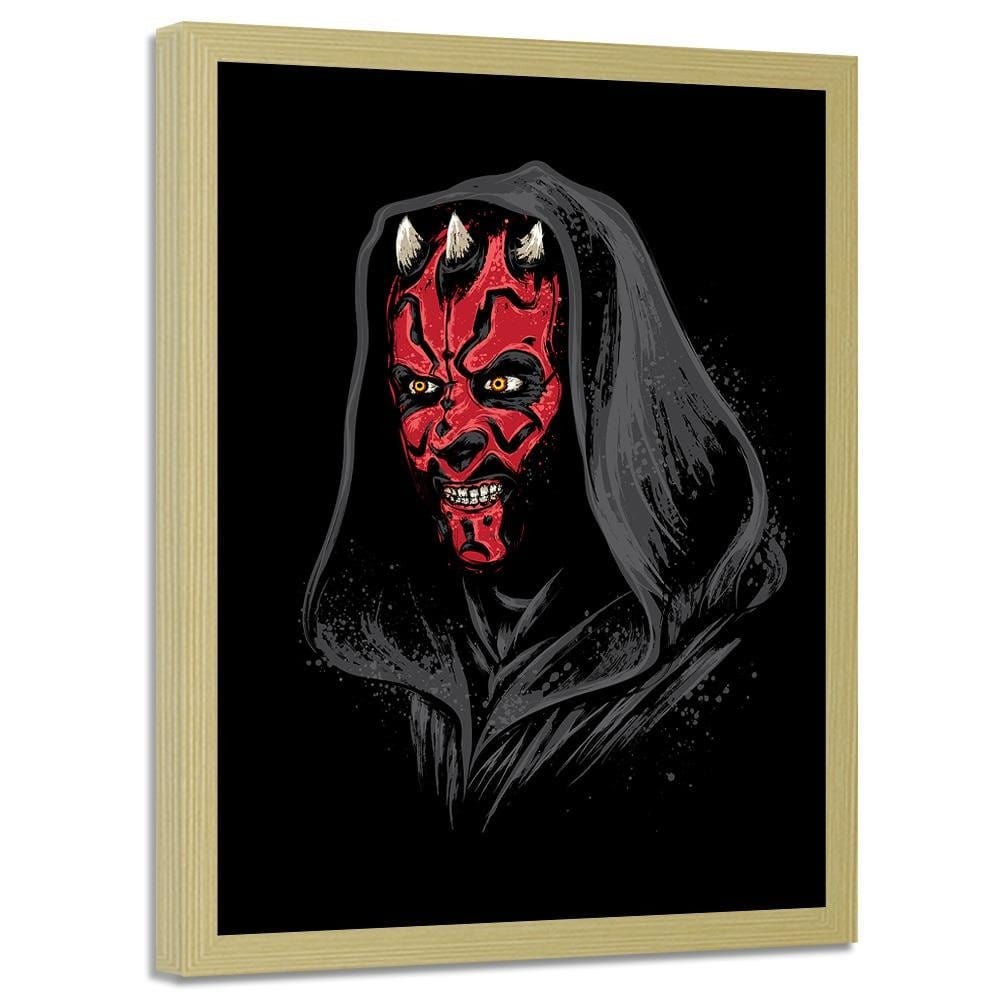 Glezna bēšā rāmī - Lord Assassin Red Home Trends DECO