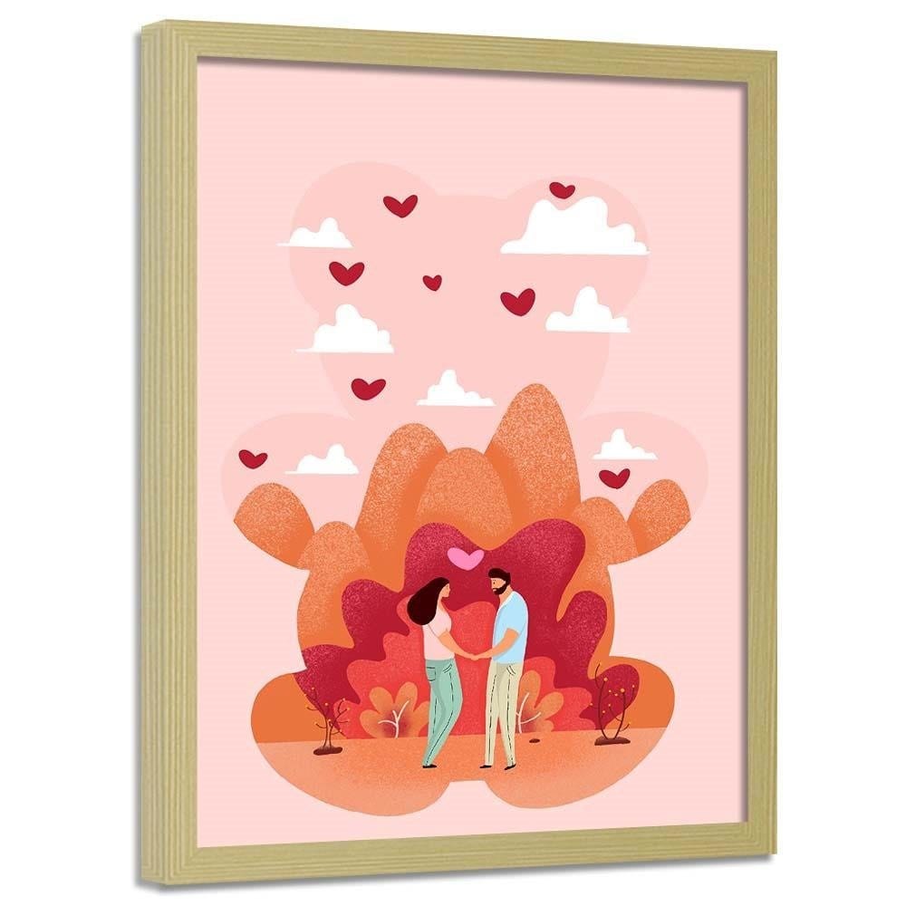 Glezna bēšā rāmī - Love Home Trends DECO