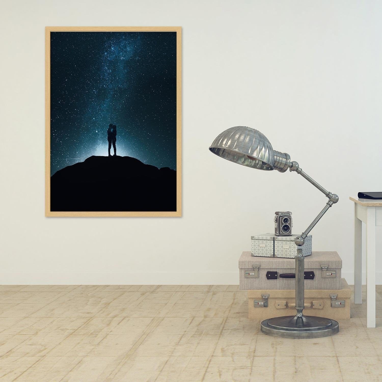 Glezna bēšā rāmī - Love In The Starlight Home Trends DECO