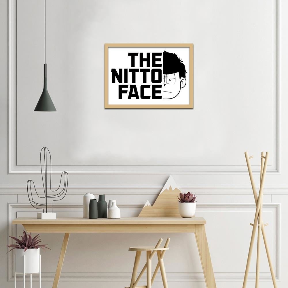 Glezna bēšā rāmī - Manga Nitto Face Home Trends DECO