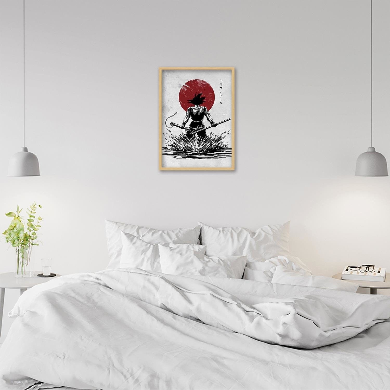 Glezna bēšā rāmī - Manga Warrior Home Trends DECO