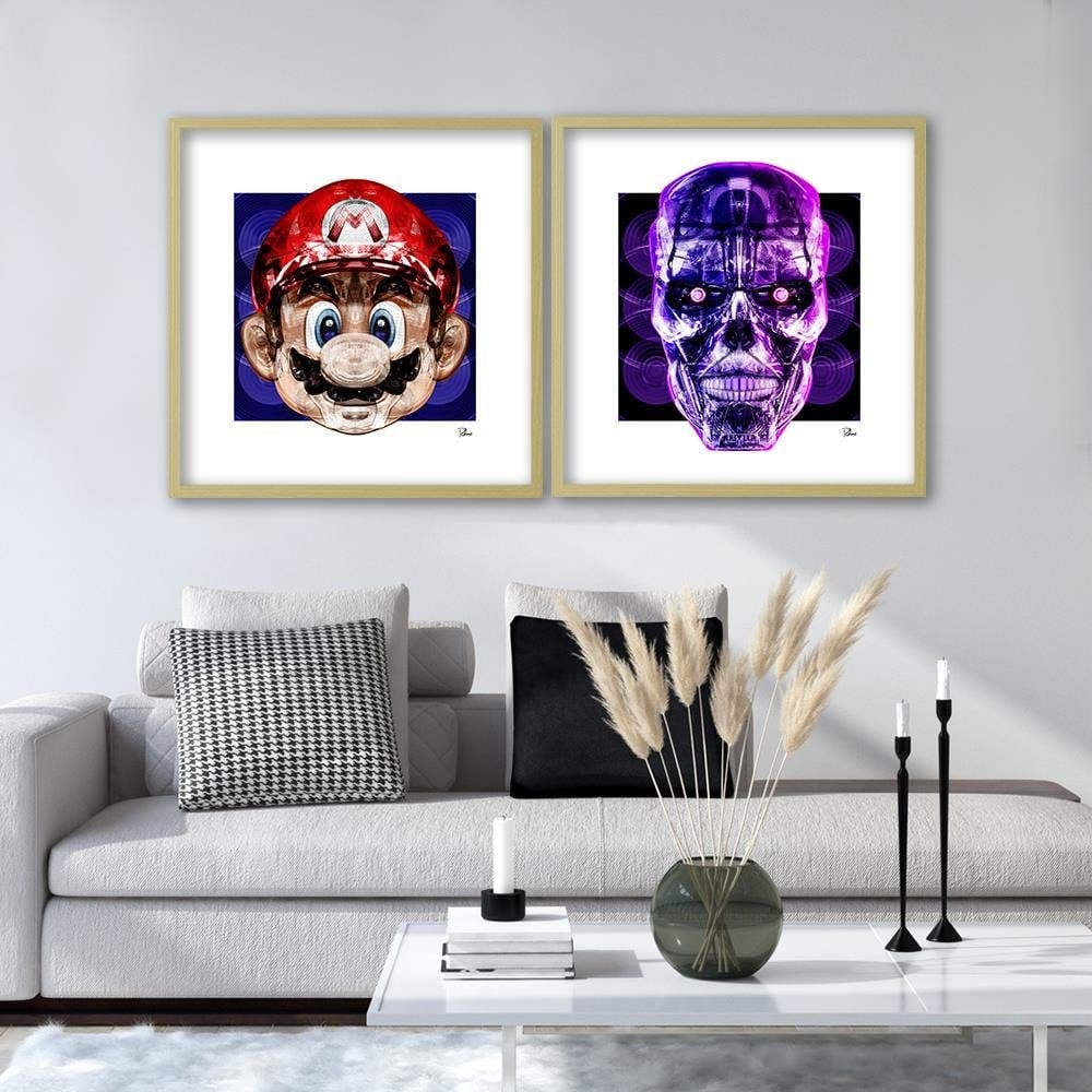 Glezna bēšā rāmī - Mario Home Trends DECO