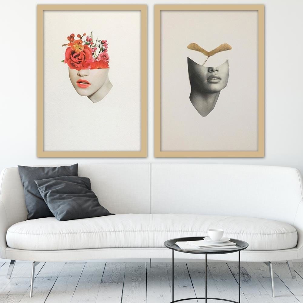 Glezna bēšā rāmī - Minimalist By Artis Home Trends DECO