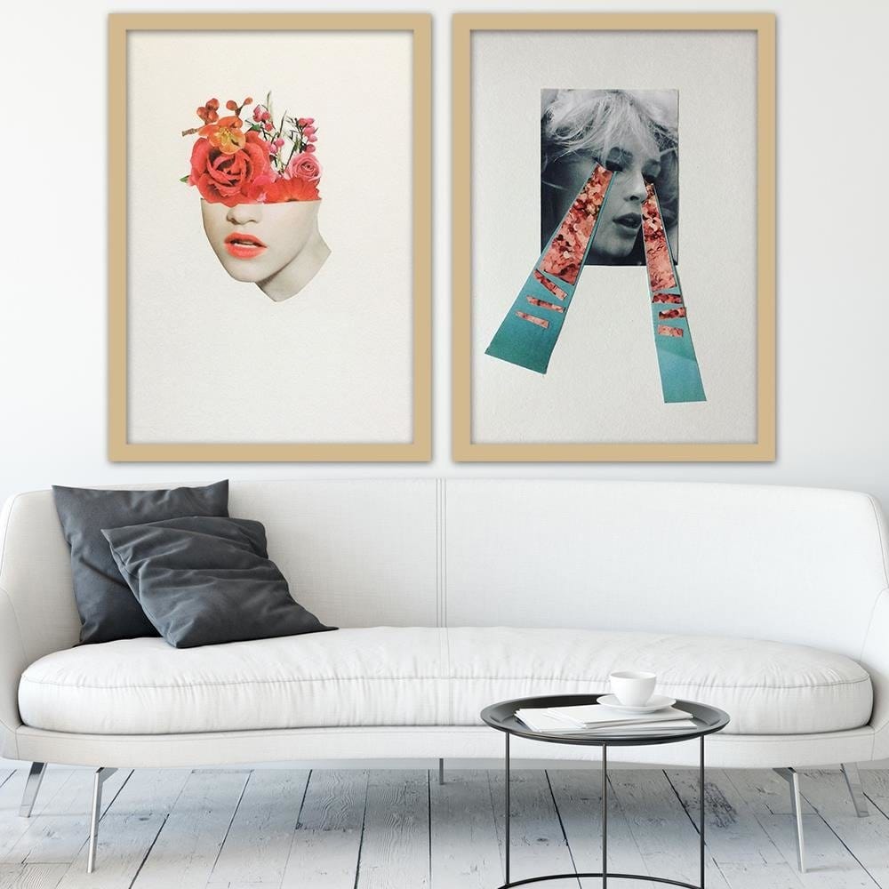 Glezna bēšā rāmī - Minimalist By Artist Home Trends DECO