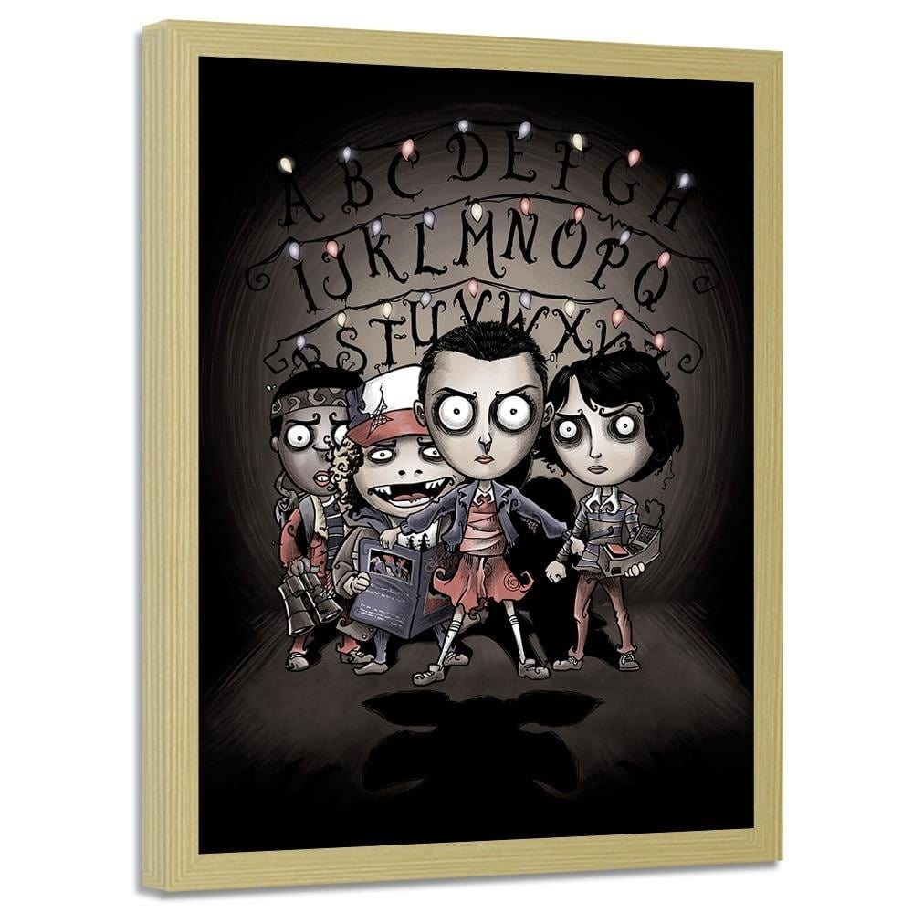 Glezna bēšā rāmī - Monster Slayer Home Trends DECO