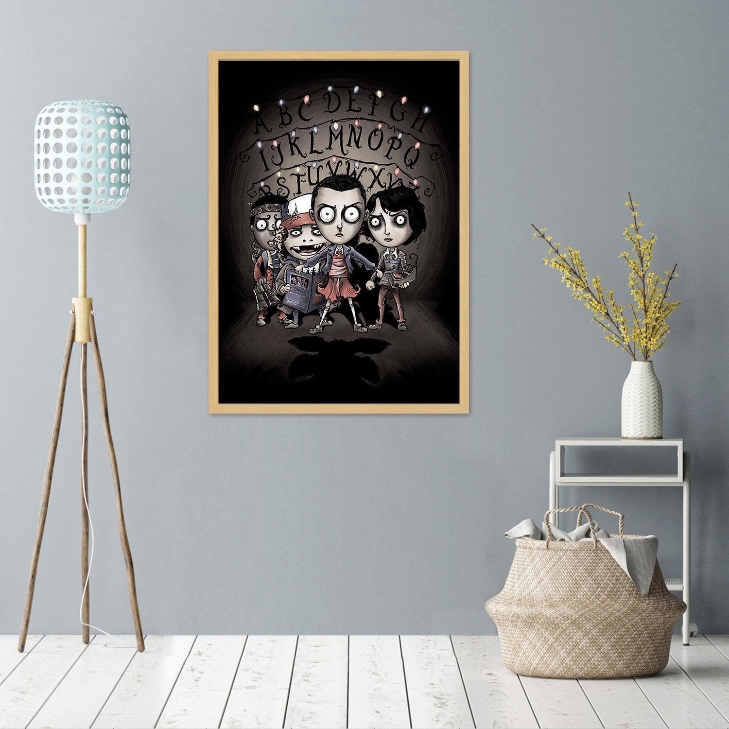 Glezna bēšā rāmī - Monster Slayer Home Trends DECO