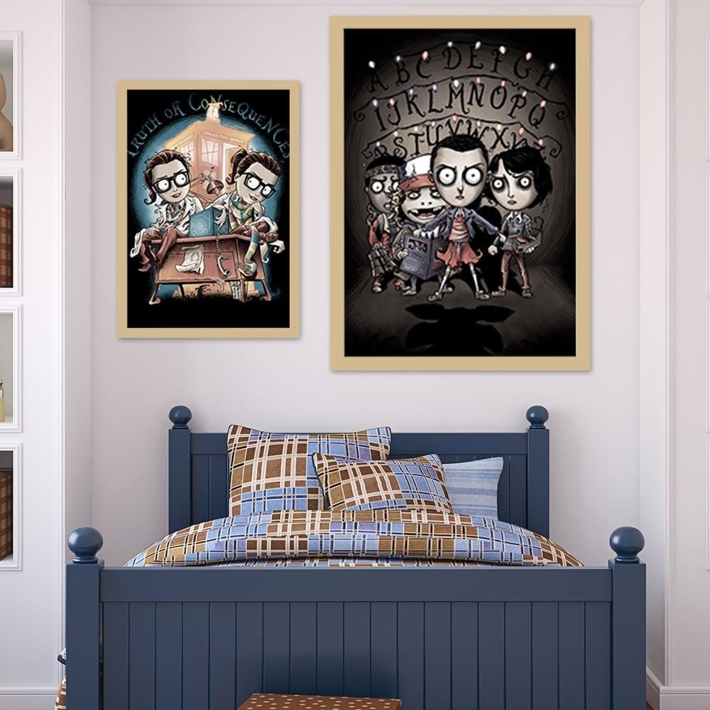 Glezna bēšā rāmī - Monster Slayer Home Trends DECO