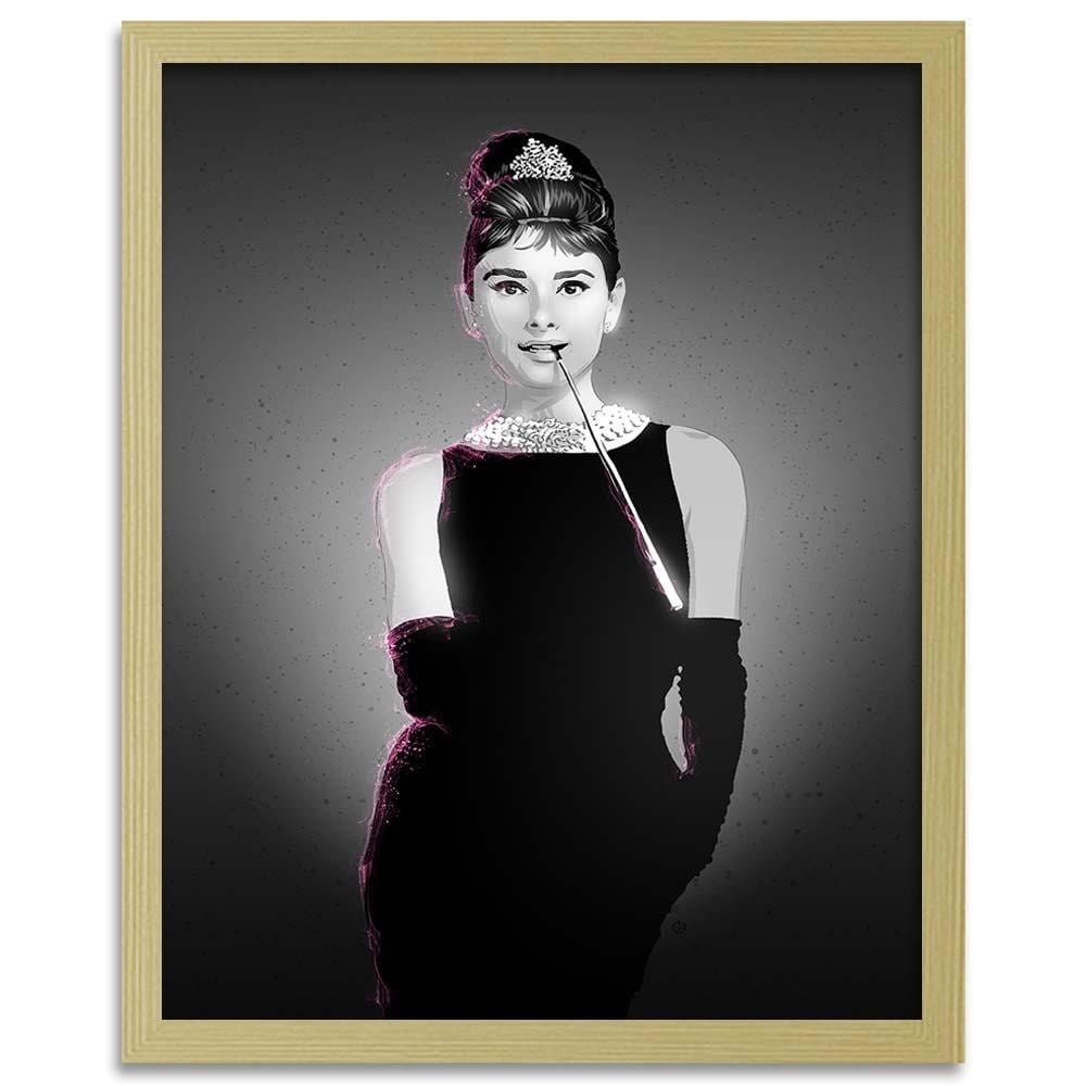 Glezna bēšā rāmī - Movie Star Image Black And White Home Trends DECO