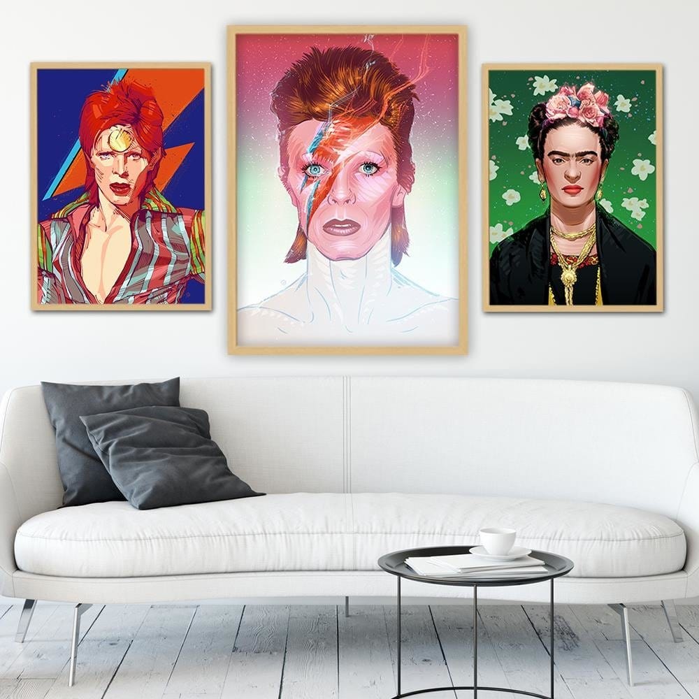 Glezna bēšā rāmī - Music Legend Decor Home Trends DECO