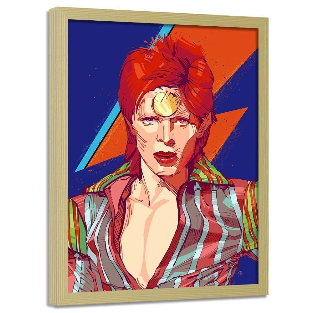 Glezna bēšā rāmī - Music Legend Home Trends DECO