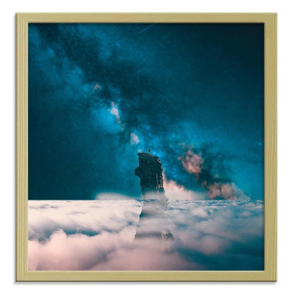 Glezna bēšā rāmī - Night In The Clouds Home Trends DECO