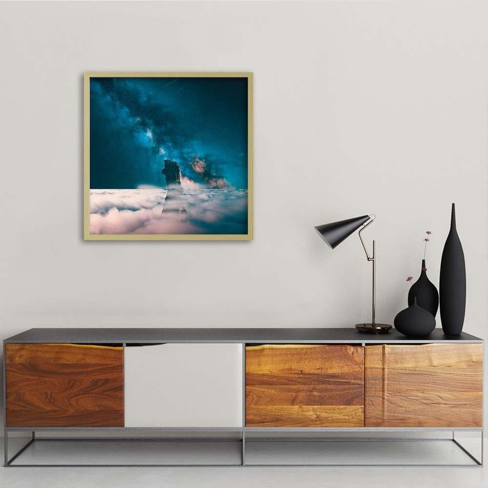 Glezna bēšā rāmī - Night In The Clouds Home Trends DECO