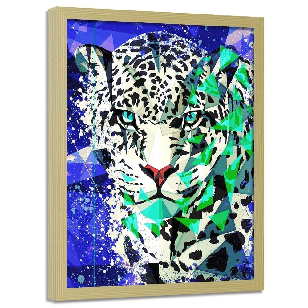 Glezna bēšā rāmī - Painted Jaguar Home Trends DECO