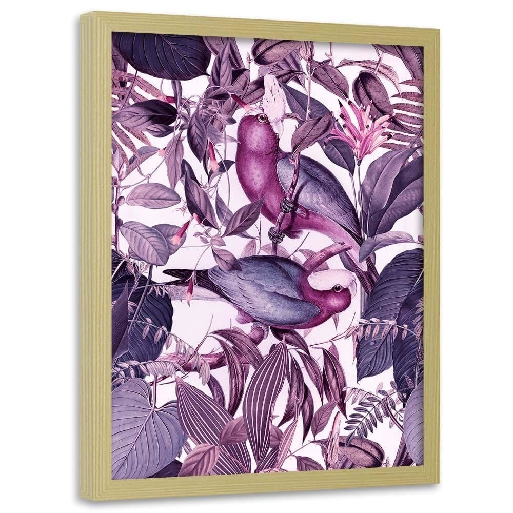 Glezna bēšā rāmī - Parrots Home Trends DECO