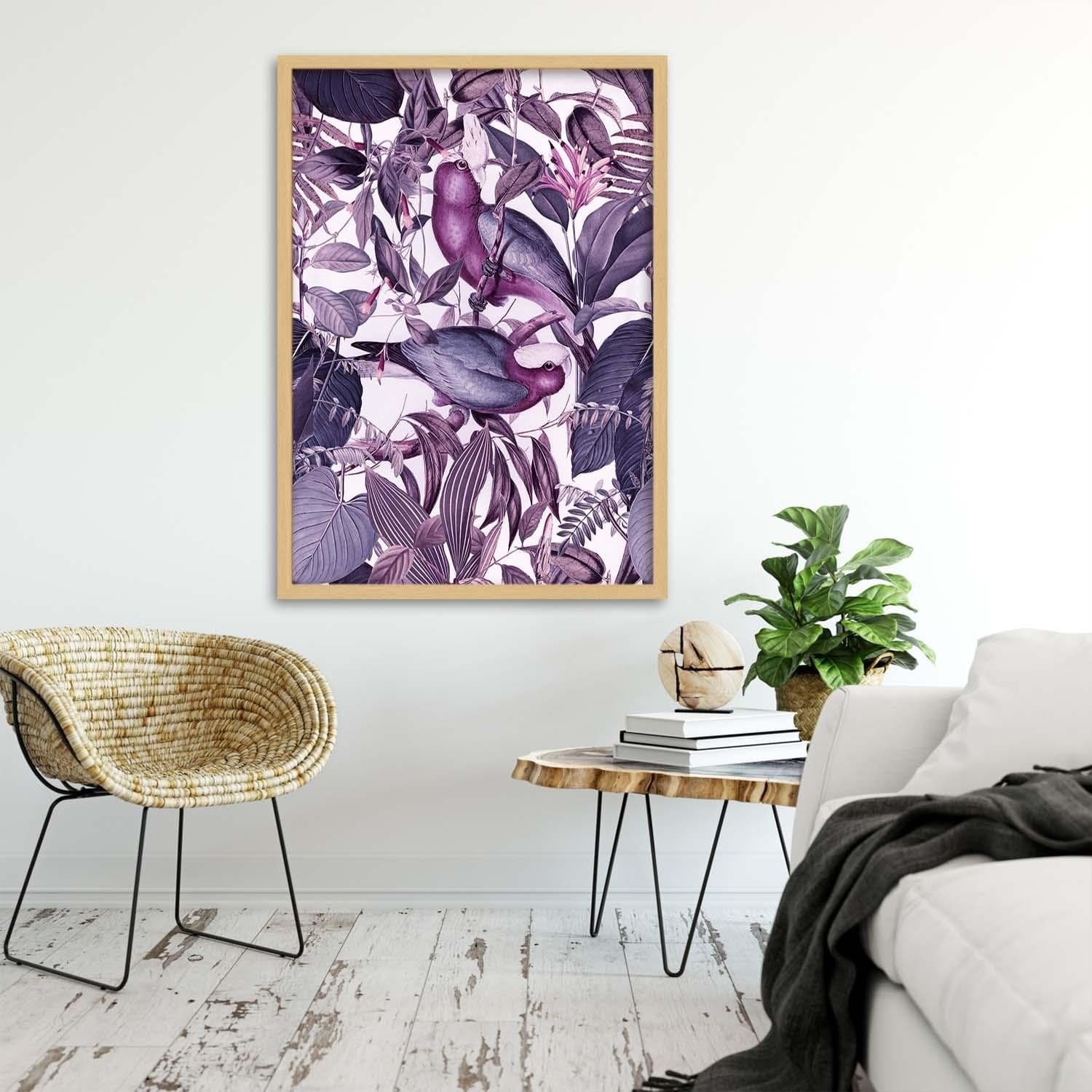 Glezna bēšā rāmī - Parrots Home Trends DECO