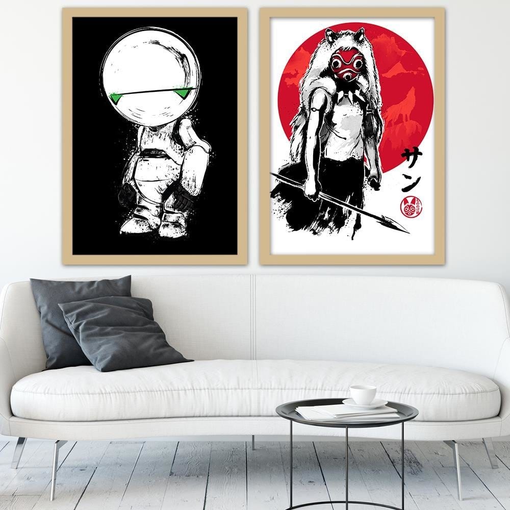 Glezna bēšā rāmī - Pessimist Android Home Trends DECO