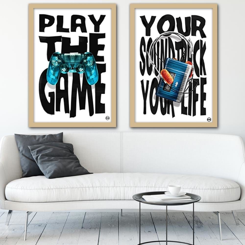 Glezna bēšā rāmī - Pop Art Home Trends DECO