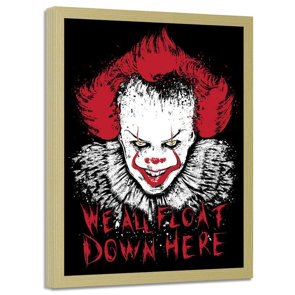 Glezna bēšā rāmī - Pop Culture Red Home Trends DECO