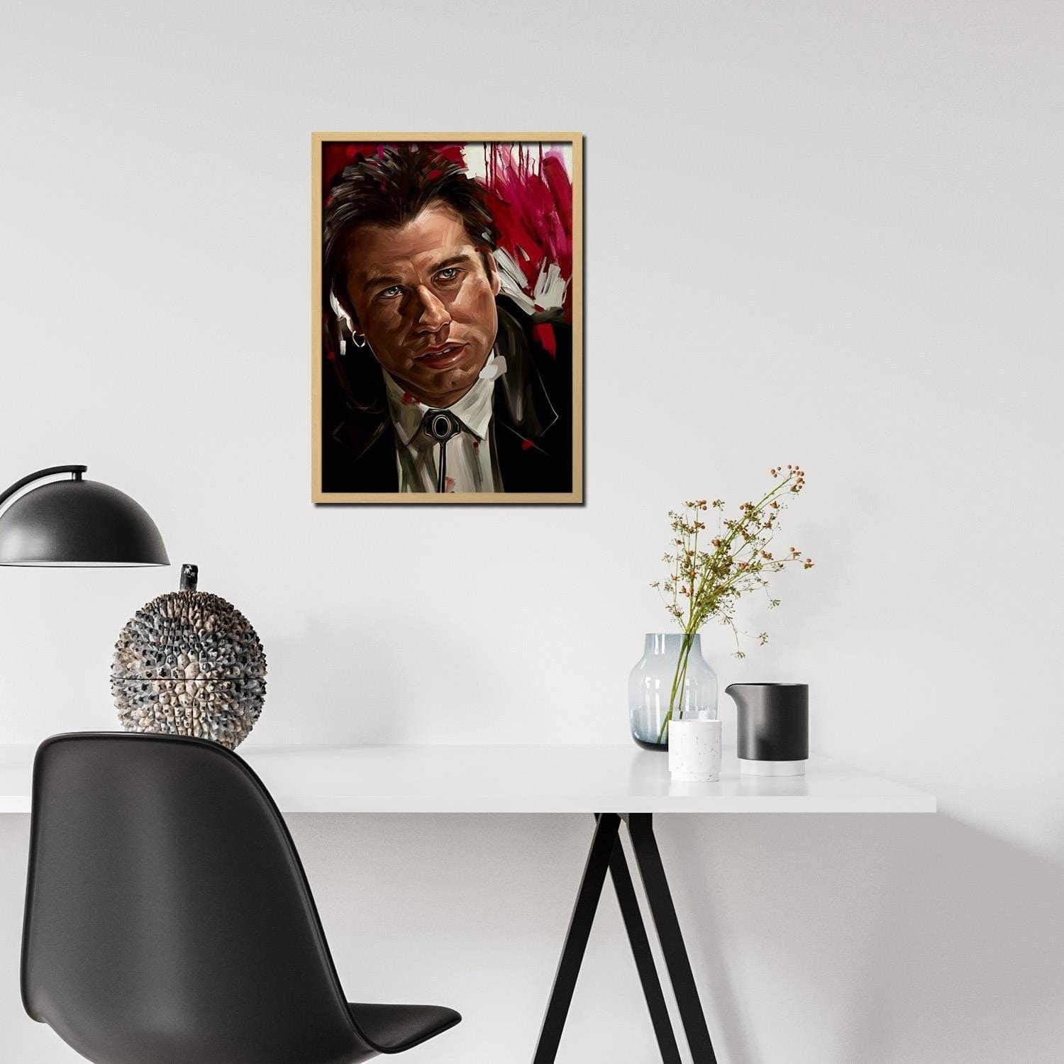 Glezna bēšā rāmī - Pulp Fiction Home Trends DECO