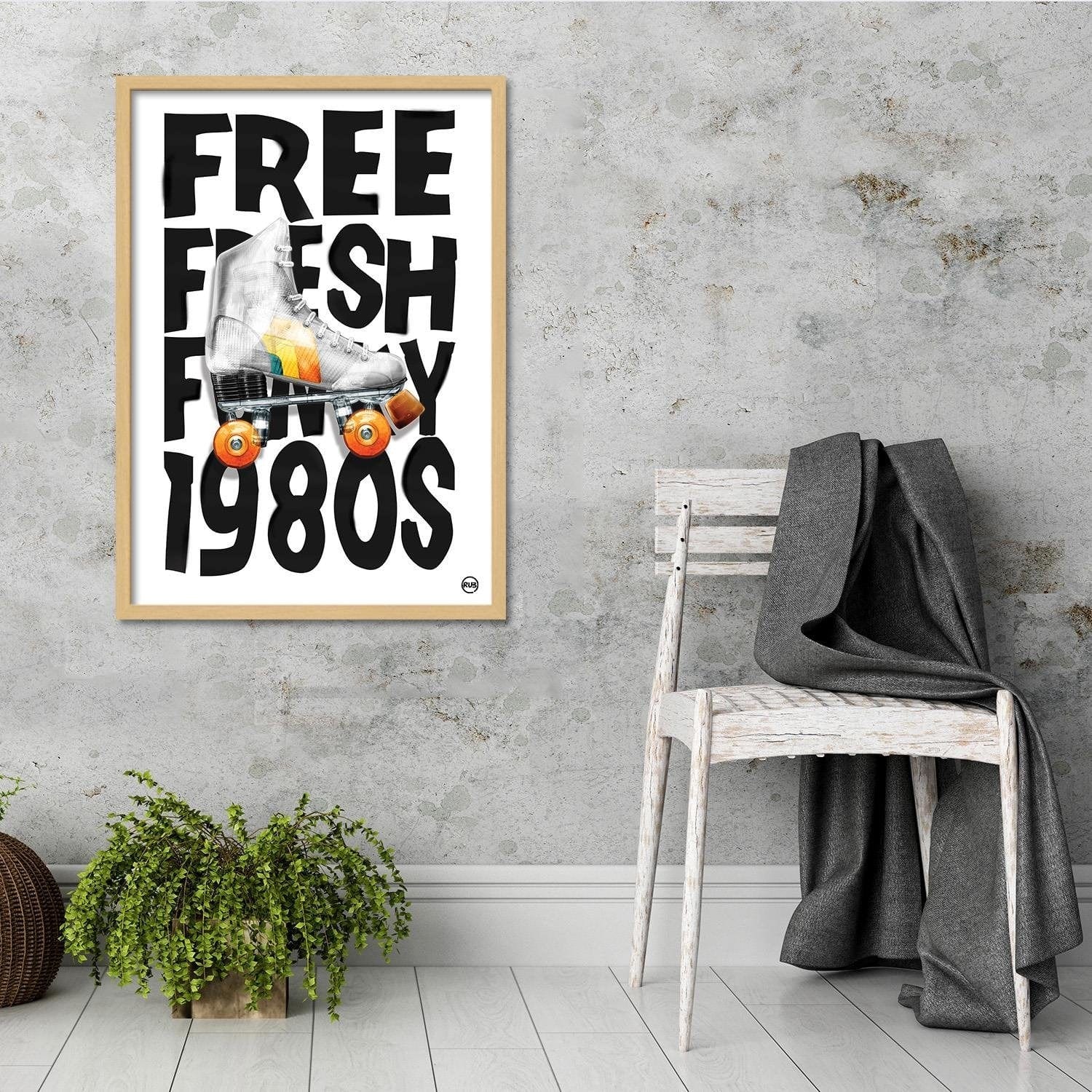 Glezna bēšā rāmī - Quotes Home Trends DECO