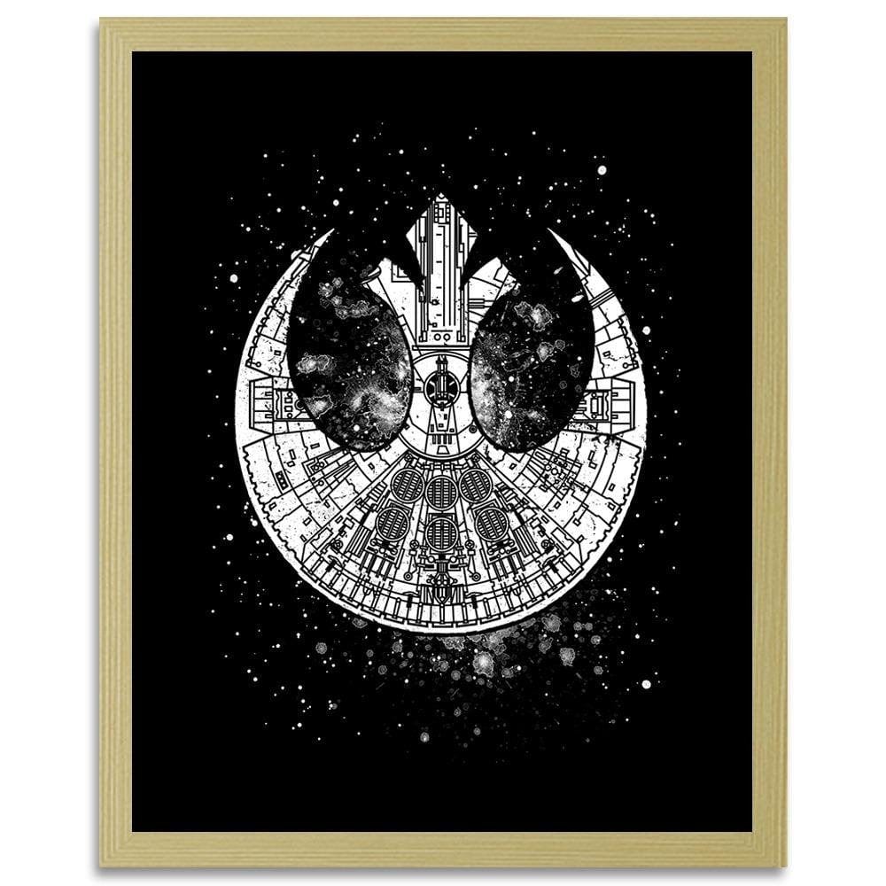 Glezna bēšā rāmī - Rebel Alliance  Home Trends DECO