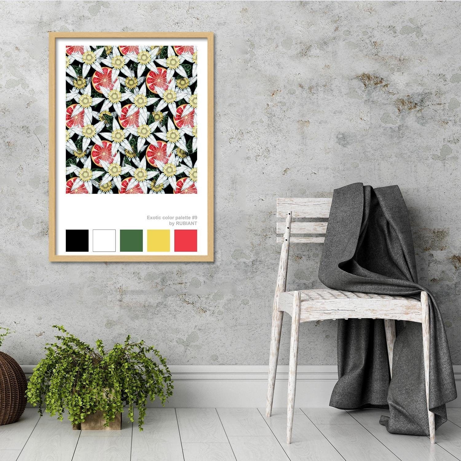 Glezna bēšā rāmī - Secret Desire Image Deco Home Trends DECO