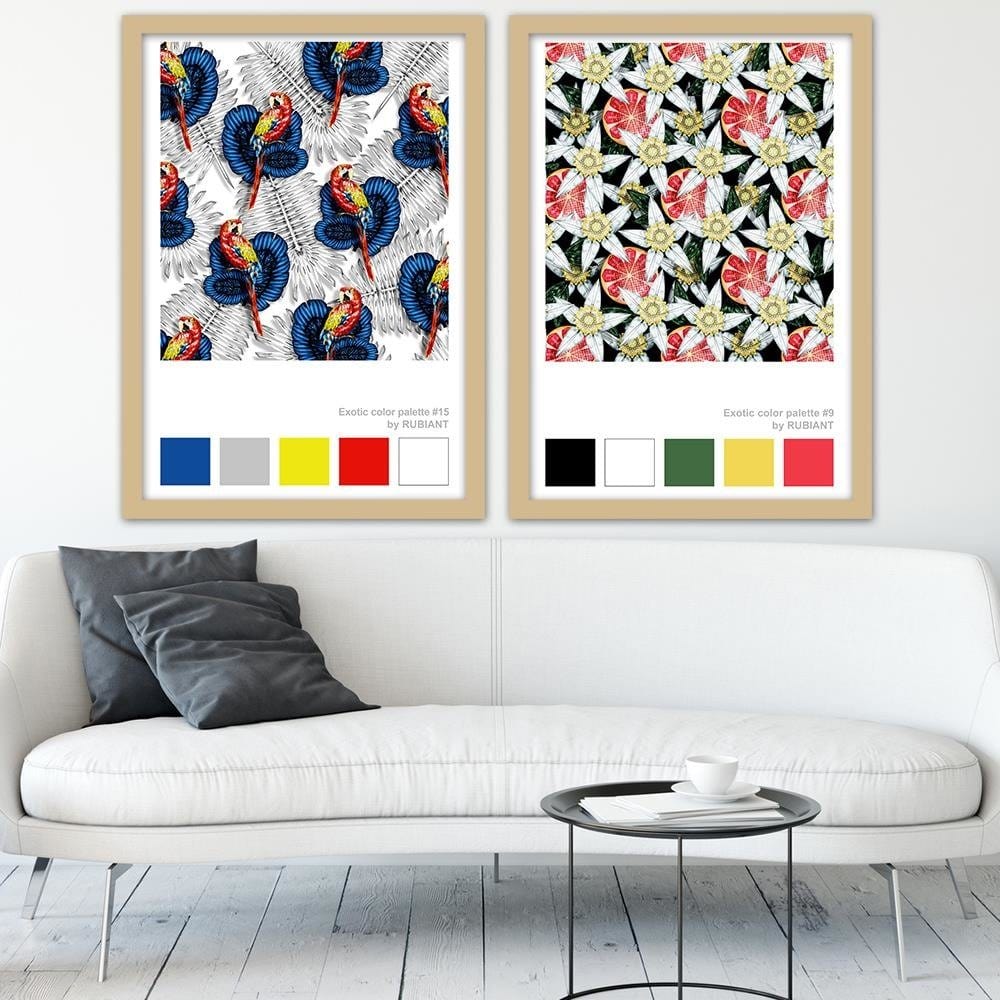 Glezna bēšā rāmī - Secret Desire Image Deco Home Trends DECO