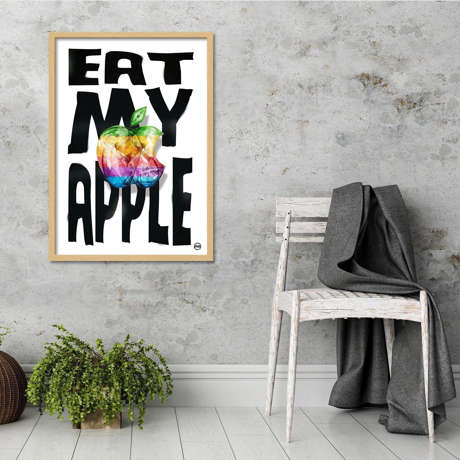 Glezna bēšā rāmī - Slogan Home Trends DECO