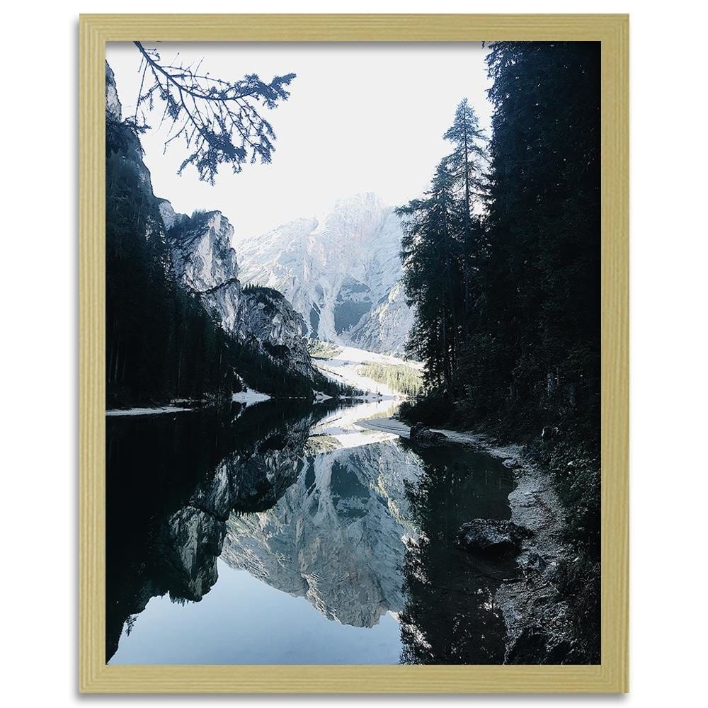 Glezna bēšā rāmī - Summit In Water Home Trends DECO