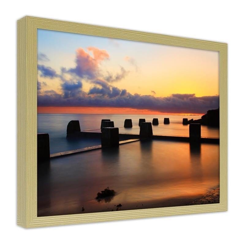 Glezna bēšā rāmī - Sunrise Home Trends DECO