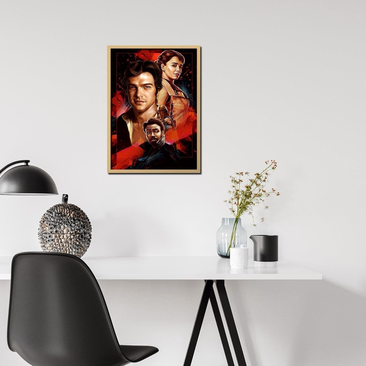 Glezna bēšā rāmī - Team Solo Home Trends DECO