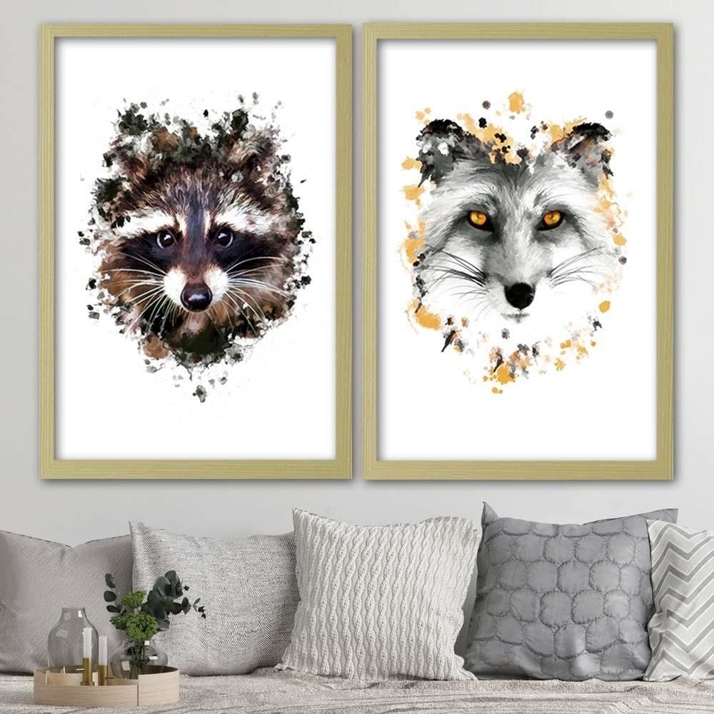 Glezna bēšā rāmī - The Fox Home Trends DECO